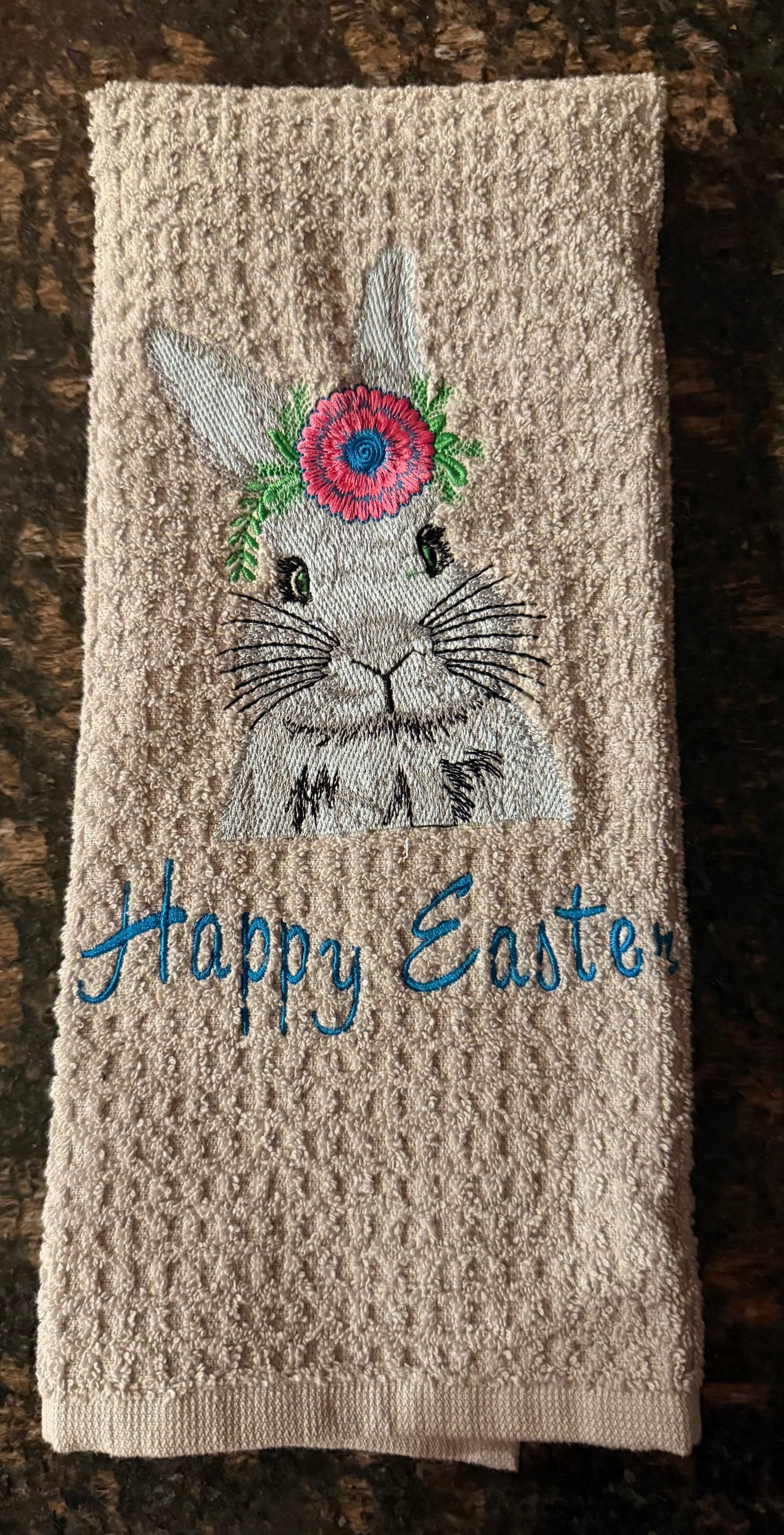 Happy Easter (Blue Bunny)