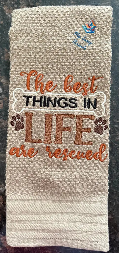 Best Things In Life Are Rescued