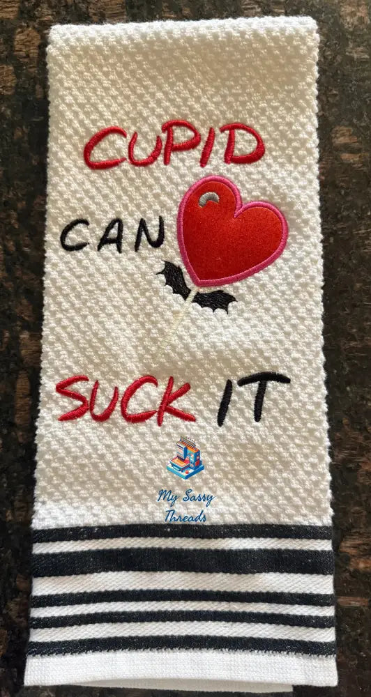 Cupid Can Suck It! - Applique