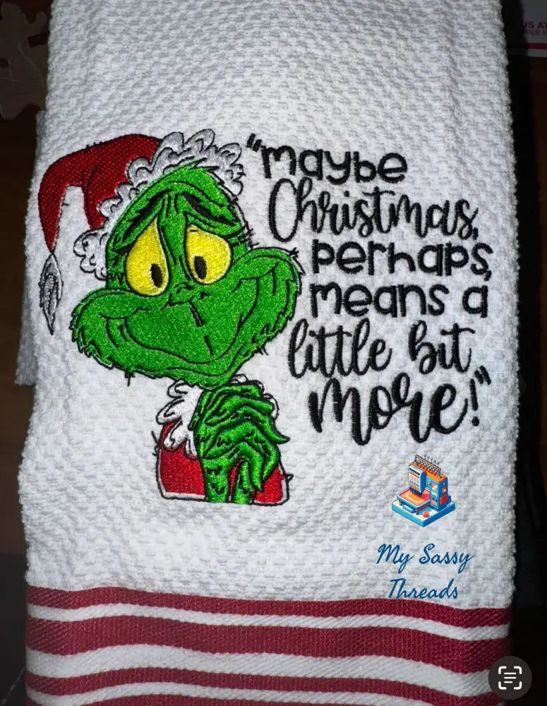 Maybe Christmas Grinch