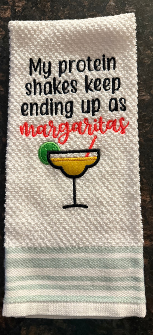 Protein Shakes with appliqué