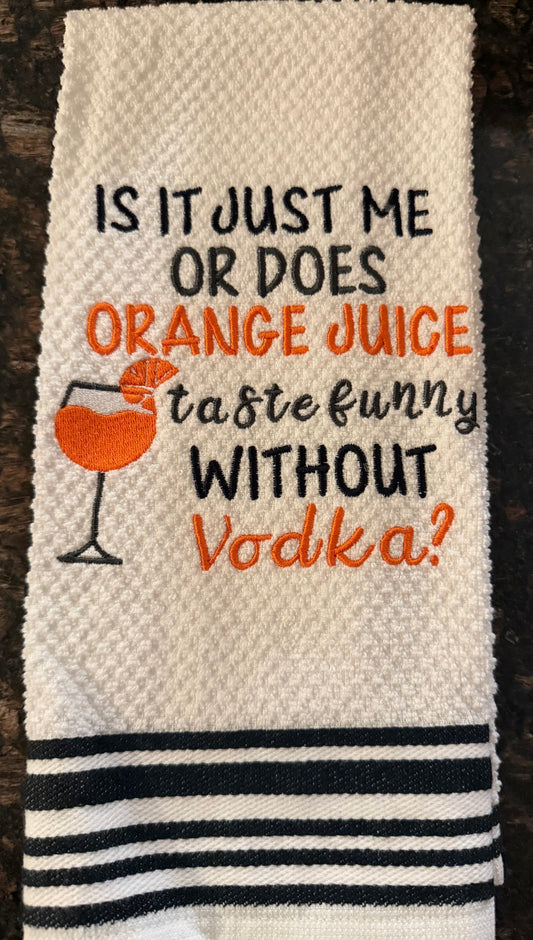 Orange Juice without Vodka