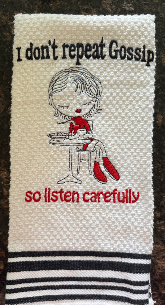 I Don’t Repeat Gossip