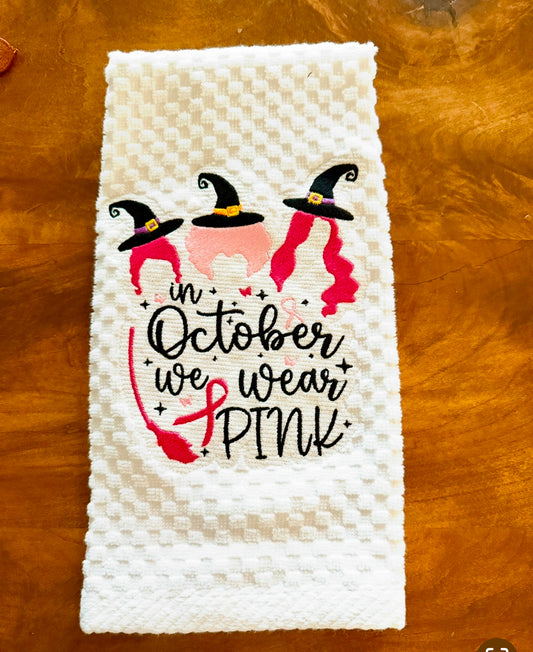 October We Wear PINK