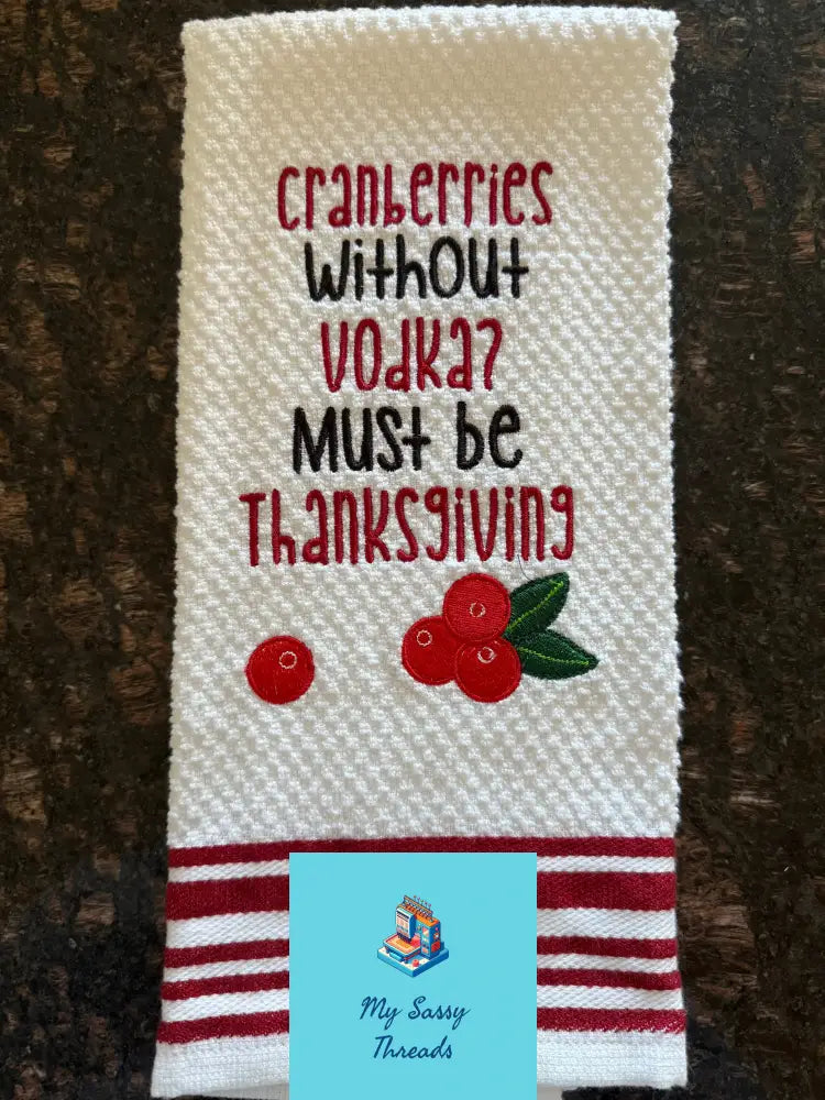 Cranberries Without Vodka?