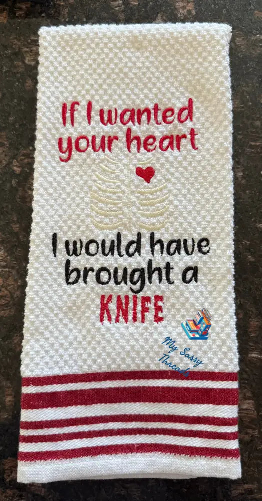 If I Wanted Your Heart (Red Stripes)