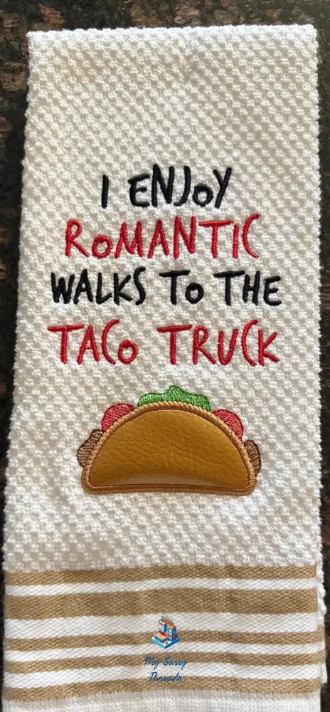 Taco - Romantic Walks With Applique
