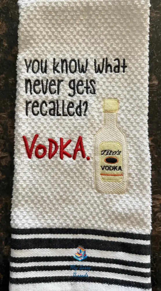 Vodka Recalled